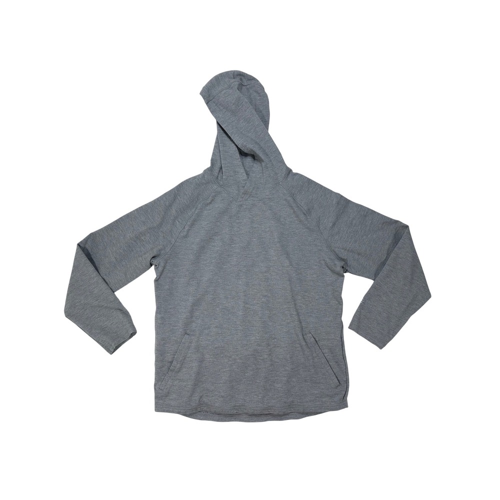 MIZZEN+MAIN Mens Gray Long Sleeve Hoodie Pullover Casual size‎ Medium